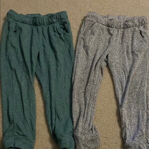 Kids Green and Gray Bottoms